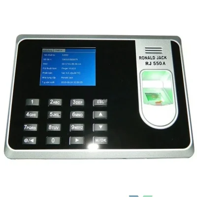 MÁY CHẤM CÔNG VÂN TAY RONALD JACK RJ 550A