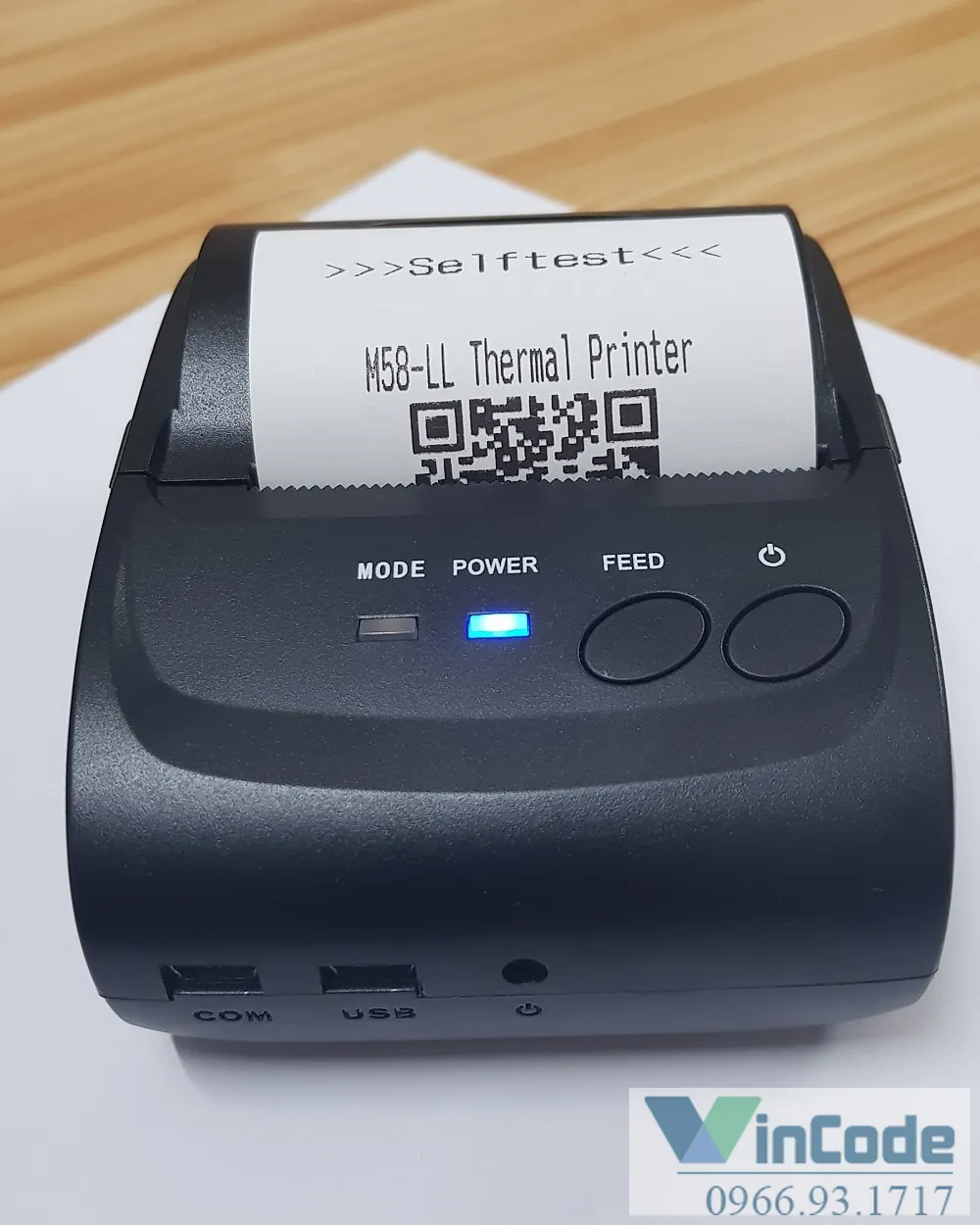 Máy in bill Bluetooth MINI PRINTER POS-5802DD