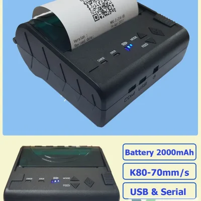 Máy in bill Bluetooth Mini Printer Pos-8003DD