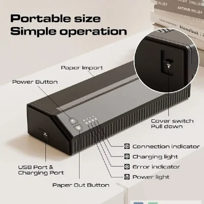 Alternative view of Máy in hình xăm di động MHT-P8008