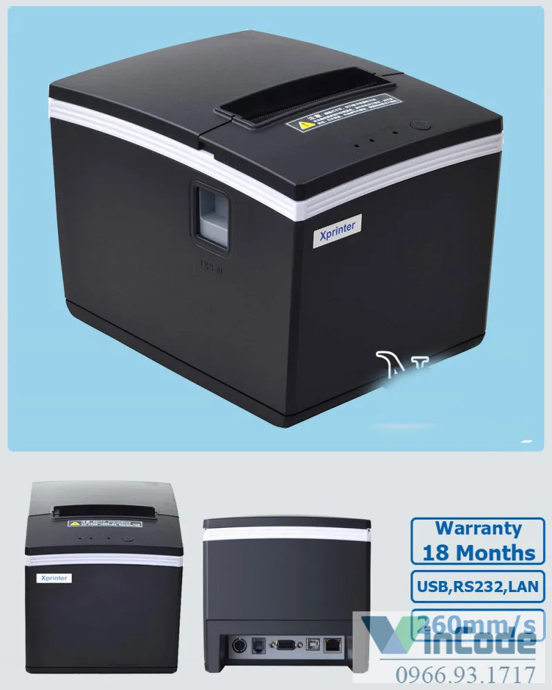 Máy in hóa đơn Xprinter N260H