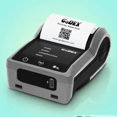 Máy in mã vạch cầm tay Godex MX30+