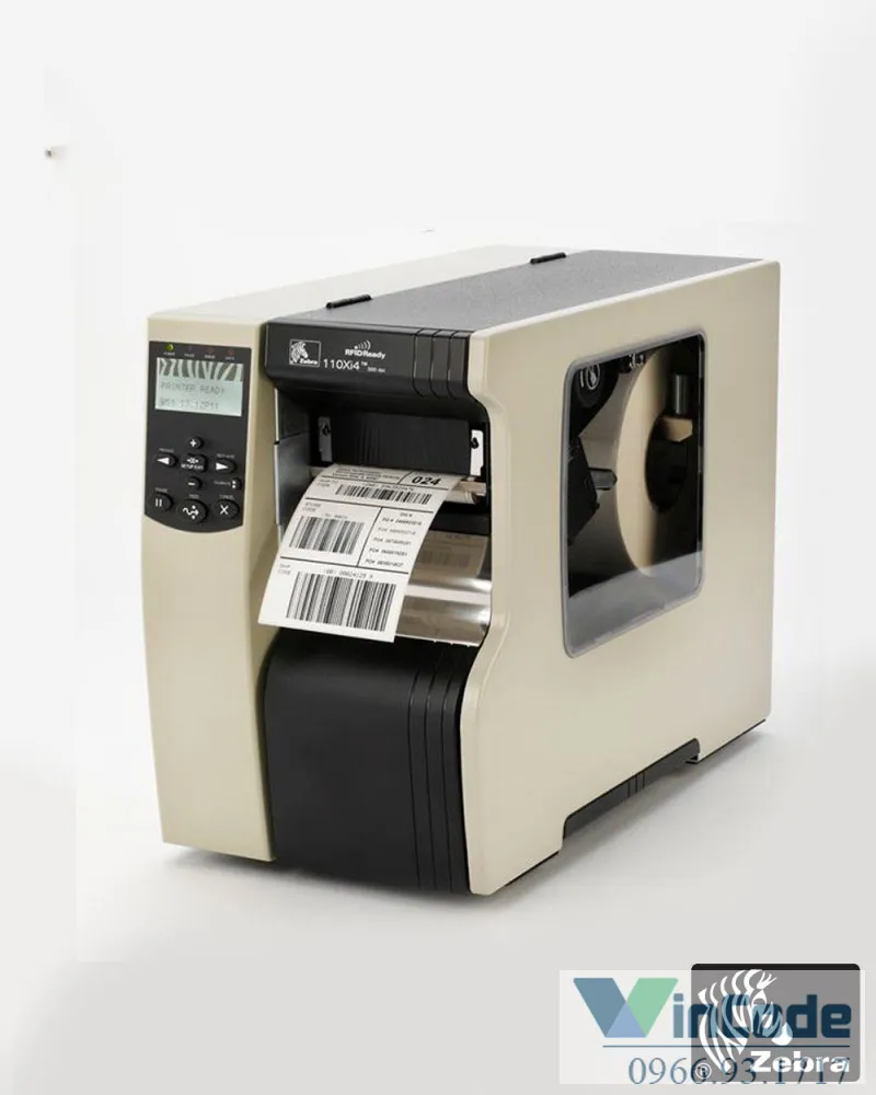 Máy in mã vạch công nghiệp Zebra 110Xi4 (300dpi)