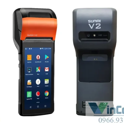 Alternative view of Máy pos bán hàng cầm tay SUNMI V2 (2G,16GB)