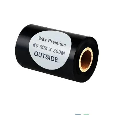 Mực in mã vạch Wax premium (80mmx300m)