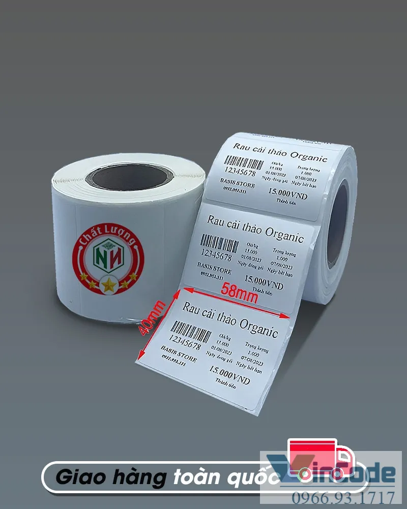 Tem cân điện tử 58x40mm