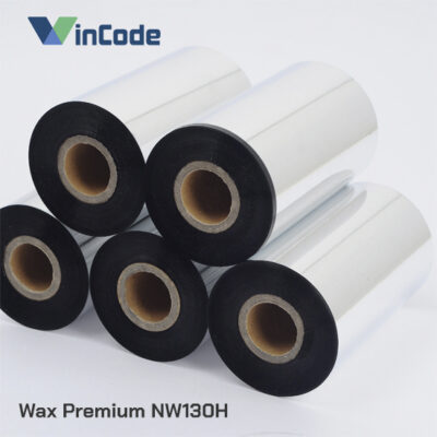 Mực In Mã Vạch NW130H Wax Premium 110mm x 300m - Chống Trầy, Độ Nét Cao