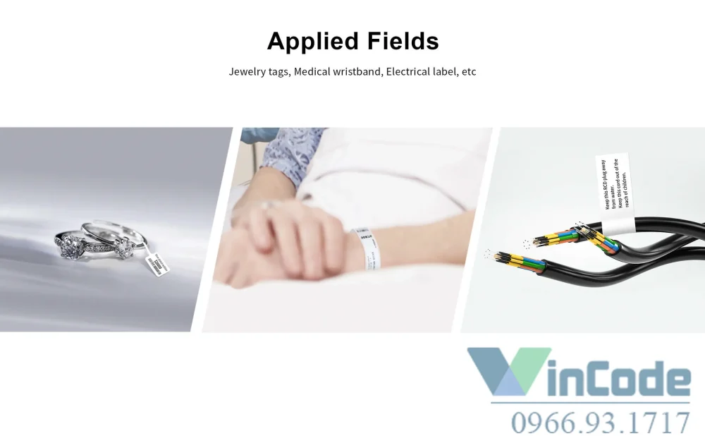 Máy in mã vạch nhiệt 2 inch hiện đại