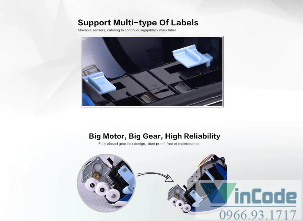 Máy in tem nhãn tiện lợi và tiết kiệm chi phí