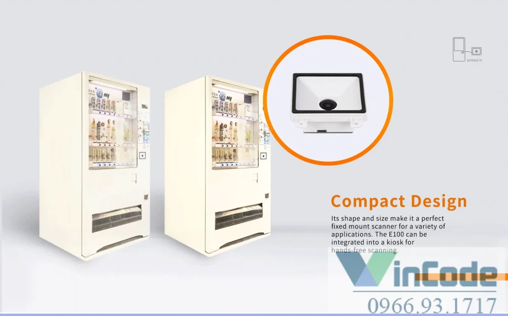 Máy quét mã vạch 2D Embedded