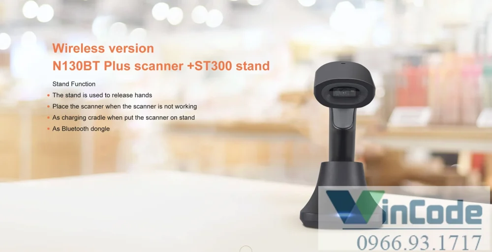 Phụ kiện máy quét mã vạch 2D