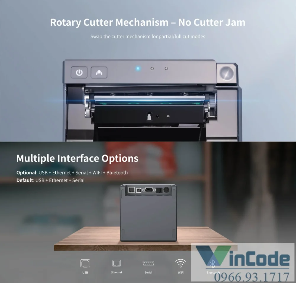 In Nhanh Với Máy HPRT TP80R