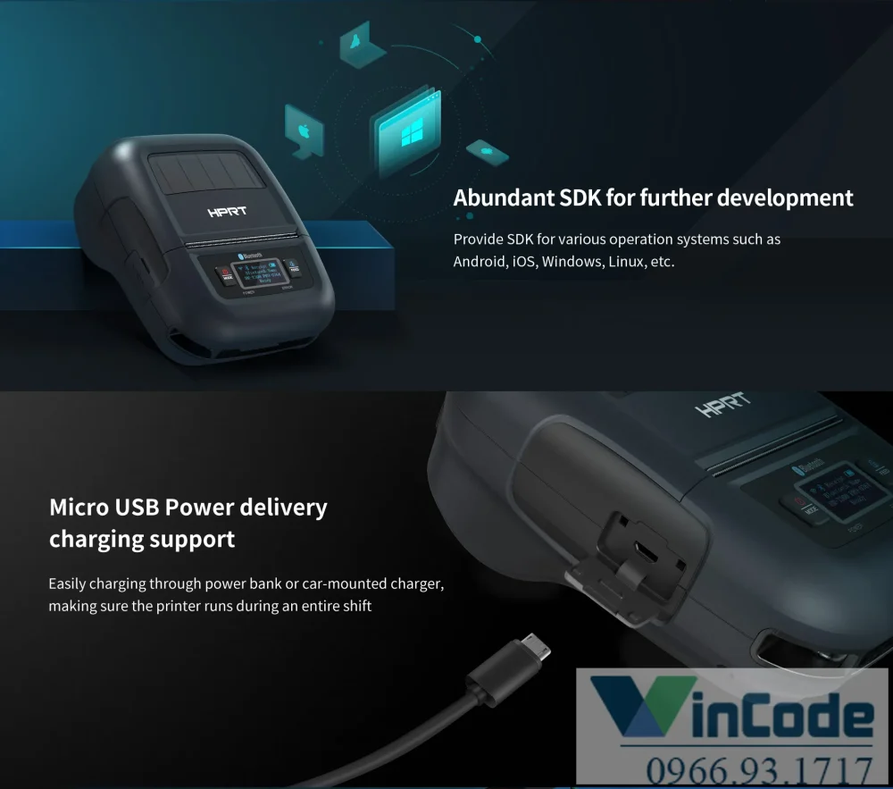 Máy in tem nhiệt đa ứng dụng