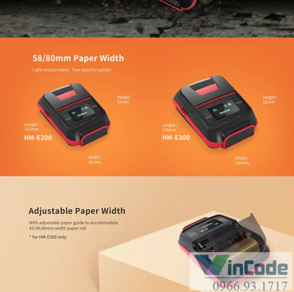 Máy in hóa đơn nhỏ gọn