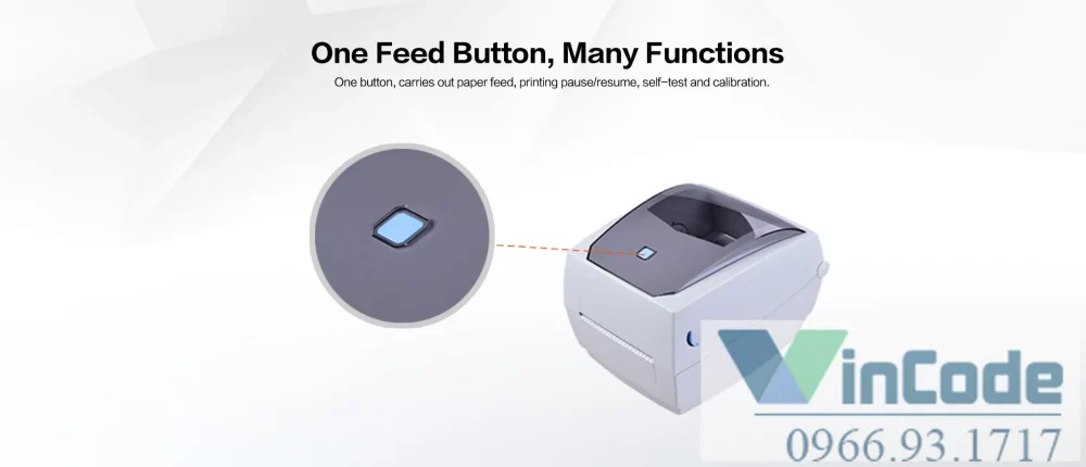 Máy in nhãn nhiệt tại Vincode