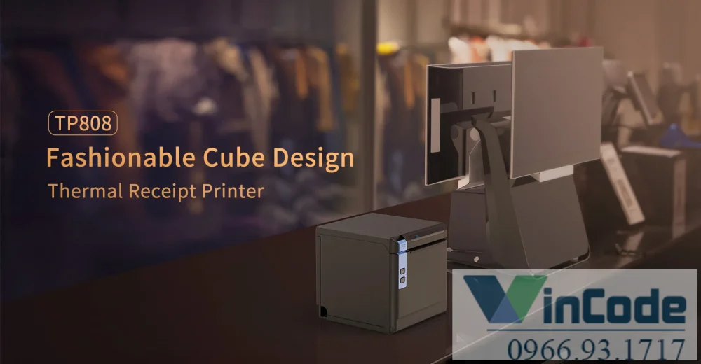 Máy in hóa đơn nhiệt Bluetooth 80mm