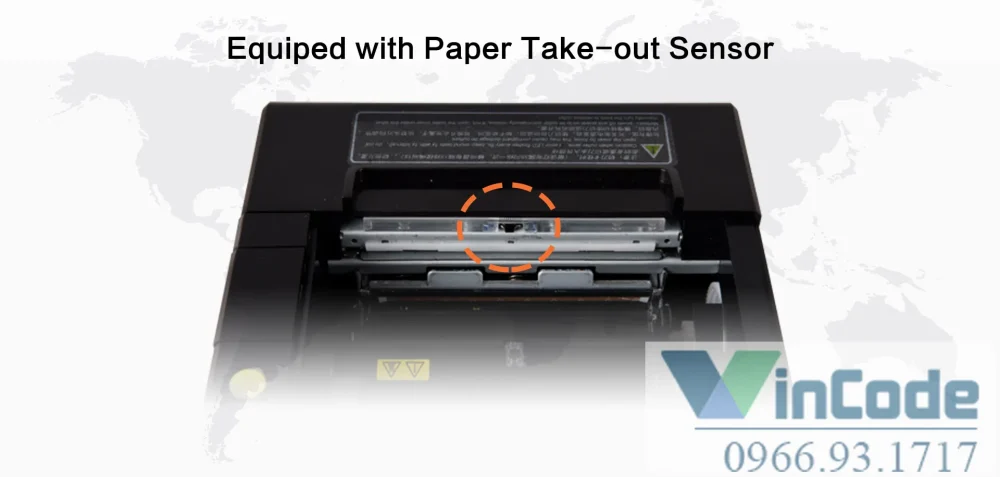 Cảm biến và báo động thông minh của máy in nhiệt