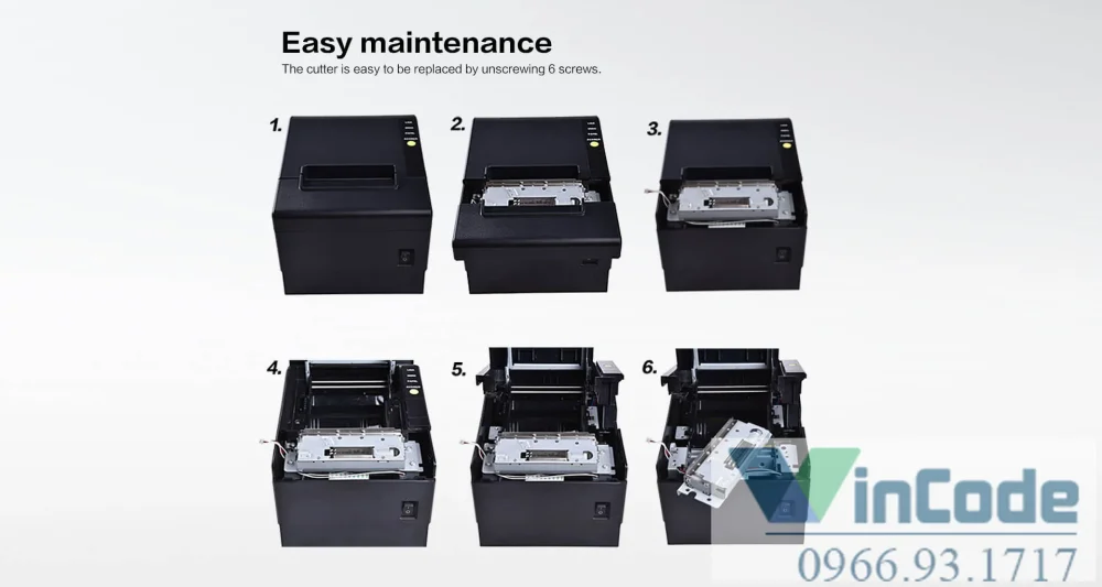 Bảo trì máy in dễ dàng