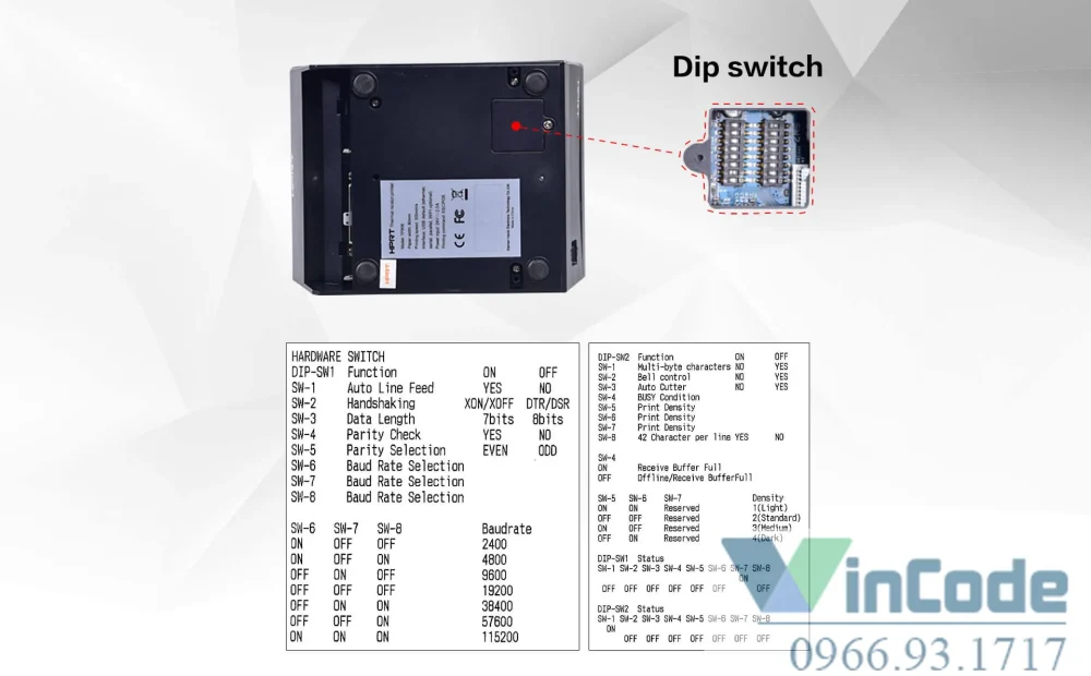 Máy in 80mm đa năng