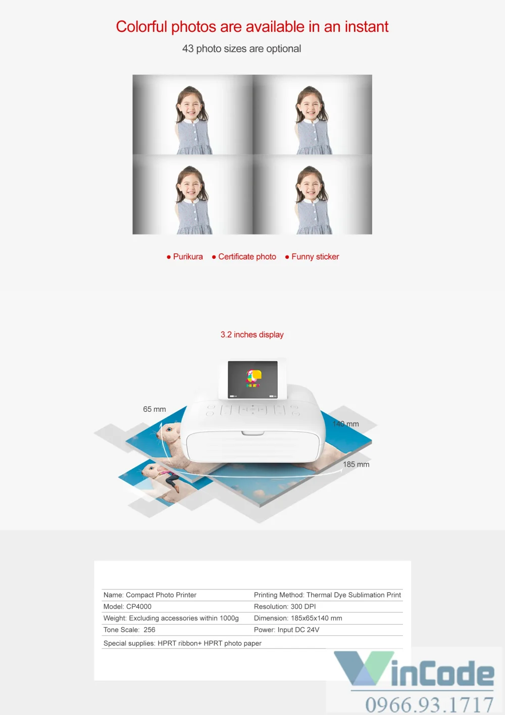 Công nghệ in thăng hoa nhiệt của CP4000