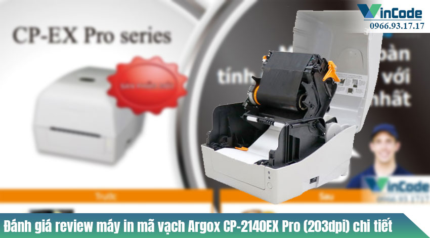 Tổng quan về máy in mã vạch Argox CP-2140EX Pro (203dpi)