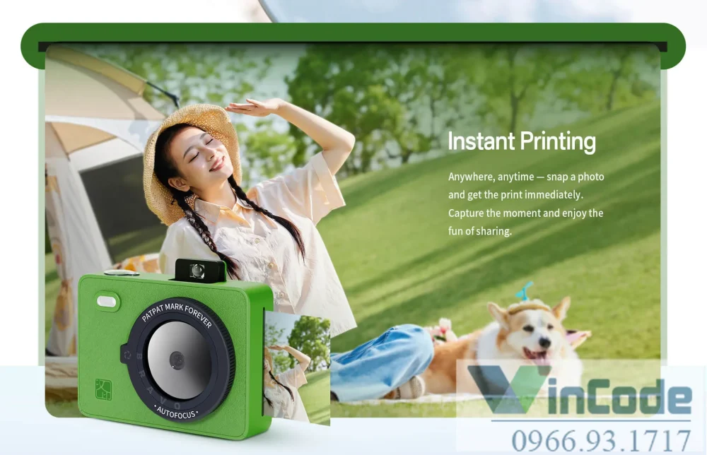 Trải nghiệm máy ảnh lấy ngay