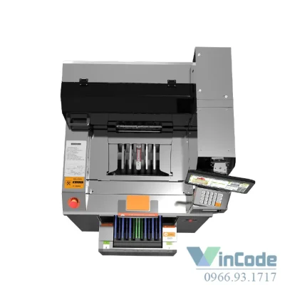 Alternative view of Máy cân dán nhãn bán tự động HPRT WM1