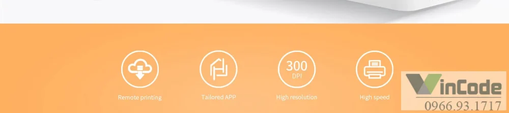 Thiết kế nhỏ gọn máy in