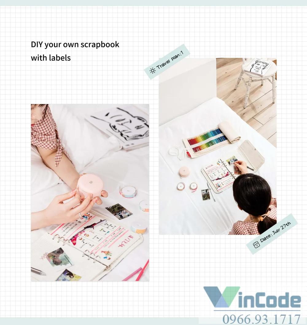 Ứng dụng máy in nhãn mini