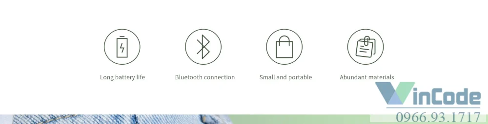 Máy in nhãn di động nhỏ gọn