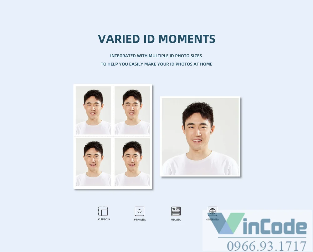 Máy in di động CP4100 tiện lợi