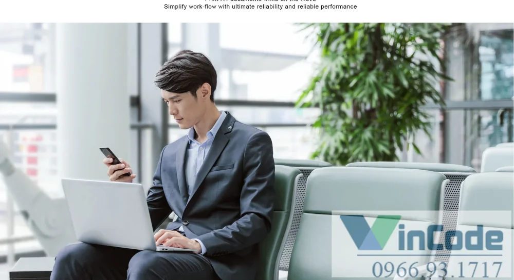 Thiết kế thân thiện dễ thay mực