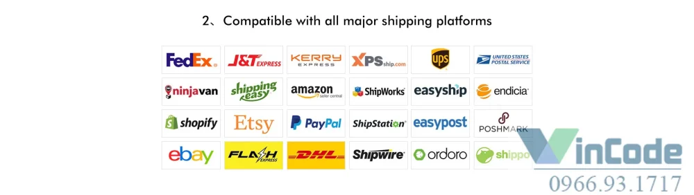 Máy in nhãn hiện đại