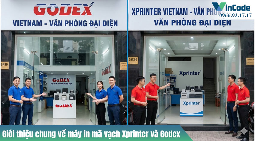 Giới thiệu chung về máy in mã vạch Xprinter và Godex