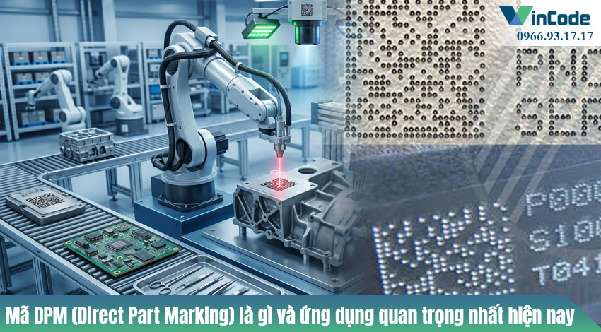 Mã DPM (Direct Part Marking) là gì và ứng dụng