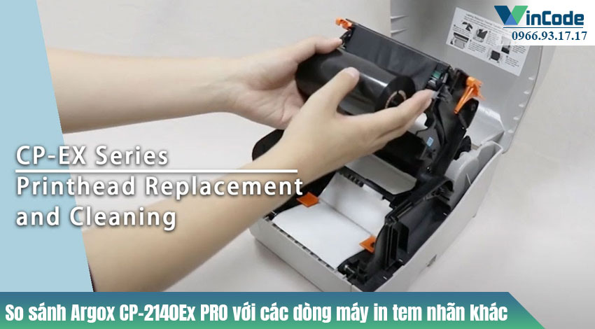 So sánh Argox CP-2140Ex PRO với các dòng máy in tem nhãn khác (Zebra, TSC)
