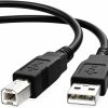 Cable USB 2.0 dùng cho máy in hóa đơn và máy in mã vạch (1.2m)